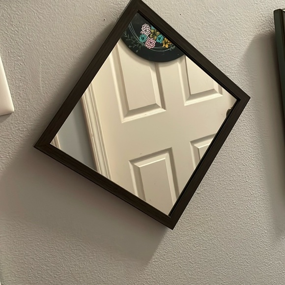 Black square mirror - Picture 1 of 2